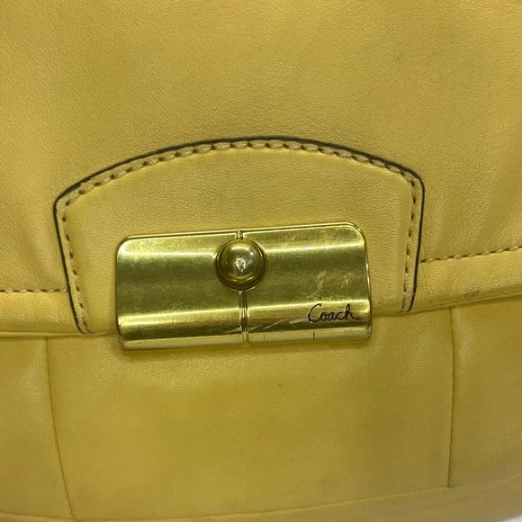 Coach Yellow Hobo Bag1 - Picture 5 of 16